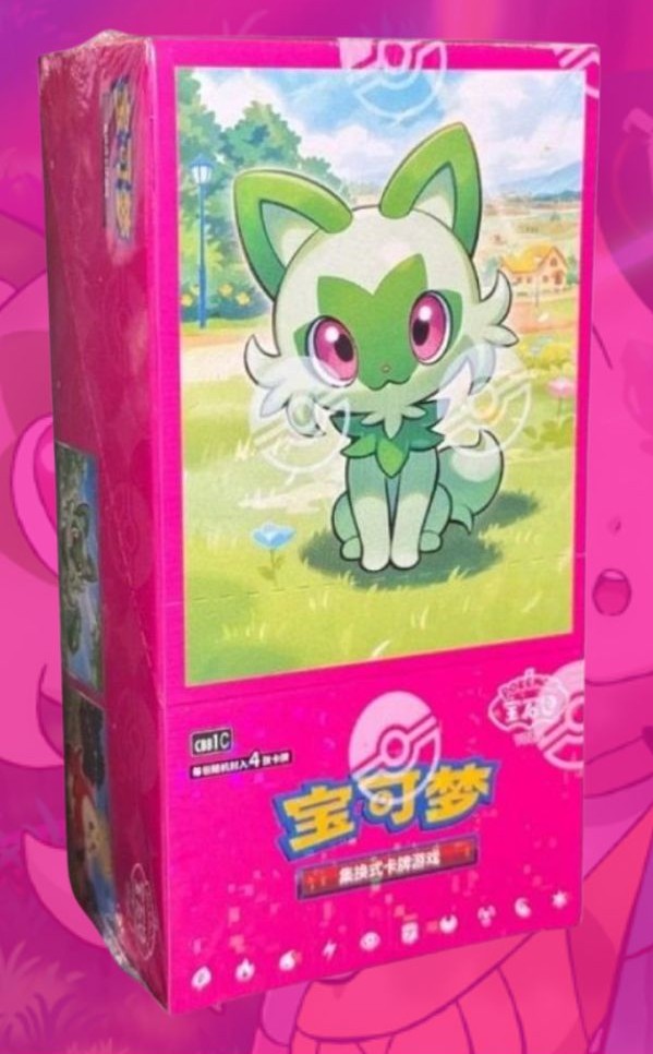 Pokémon Scarlet & Violet: CBB1C Gem Pack Booster Box (Kinesisk