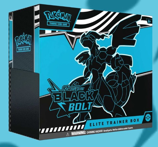 Pokémon TCG Scarlet & Violet 10.5 - Black Bolt - Elite Trainer Box Zekrom