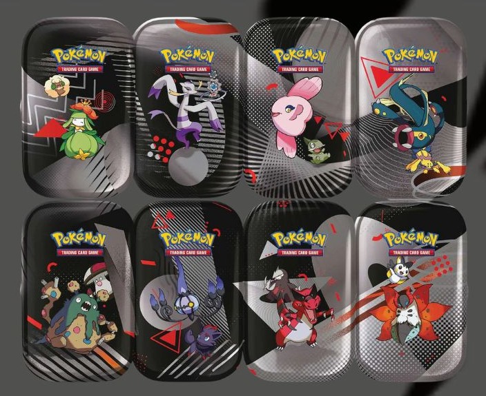 Pokémon TCG Scarlet & Violet 10.5 – Black Bolt & White Flare Random Mini Tin