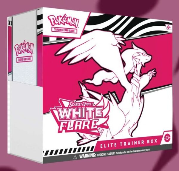 Pokémon TCG Scarlet & Violet 10.5 - White Flare - Elite Trainer Box Reshiram