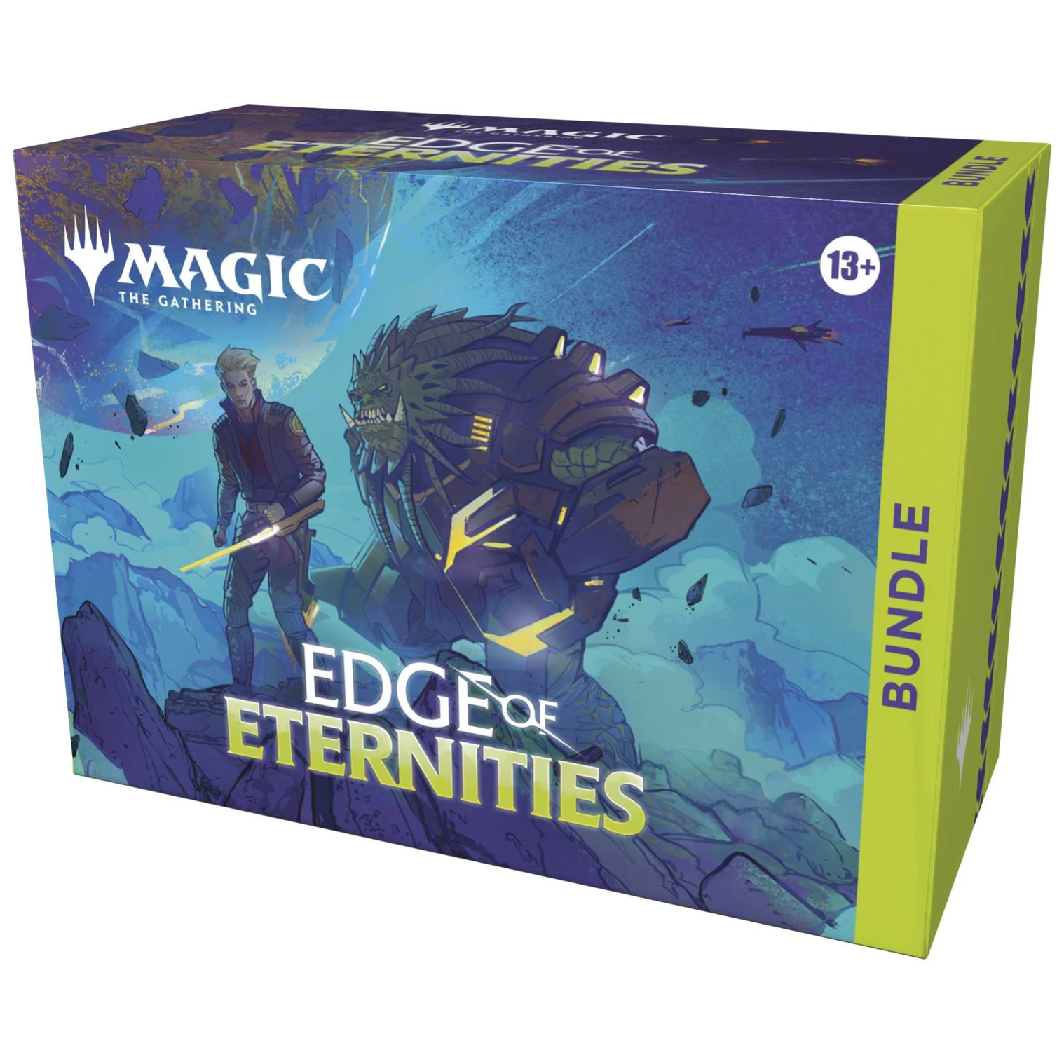 Edge of Eternities Bundle från Magic The Gathering med 9 boosters och tillbehör