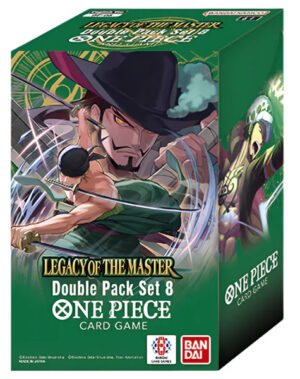 One Piece Double Pack Set Vol. 8 med 2 booster packs och ett DON!!-kort