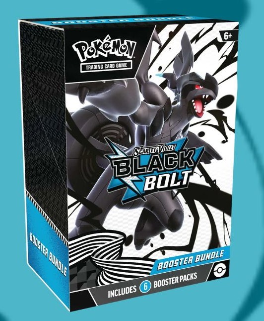 Scarlet & Violet Black Bolt Booster Bundle med 6 booster packs