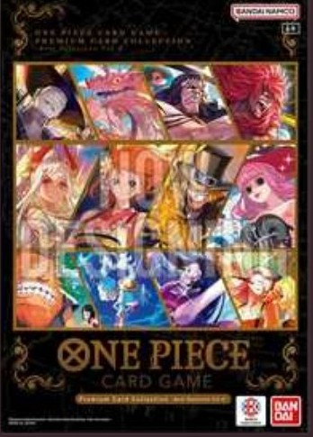 One Piece Card Game Premium Card Collection Best Selection Vol.4 samlarbok med 12 kort.