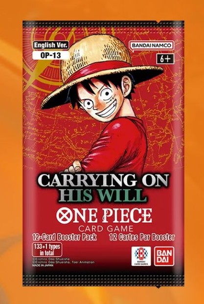 OP‑13 Booster Pack engelsk version med 12 kort