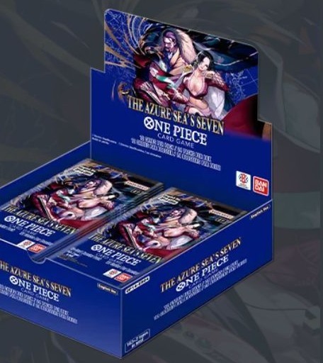 One Piece Card Game OP-14 Booster Display The Azure Sea’s Seven Warlords engelsk version