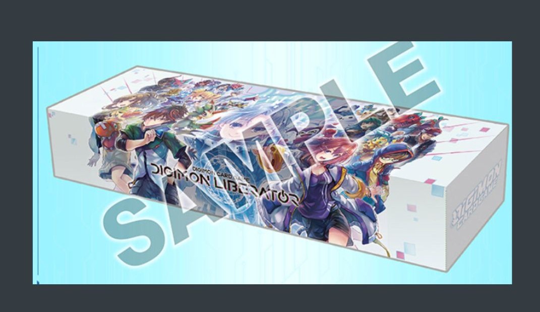 Digimon Card Game Digimon Liberator Debuggers Set PB-22 med förvaringsbox