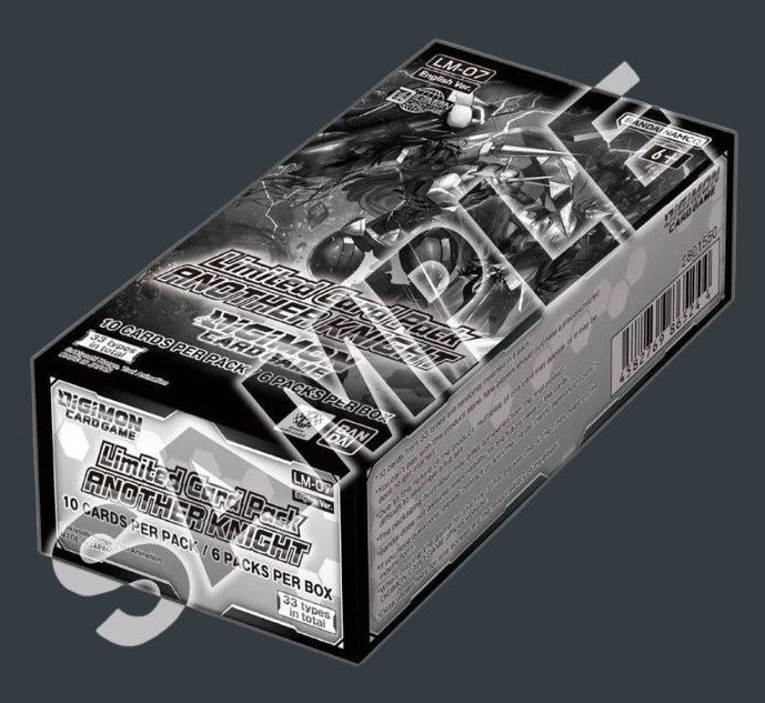 Digimon Card Game Limited Card Pack Another Knight LM-07 på engelska.