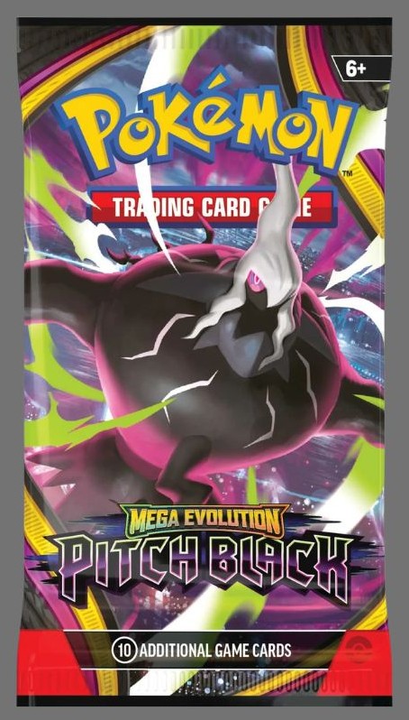 Pokémon TCG – Mega Evolution: Pitch Black Booster Pack (Engelsk)