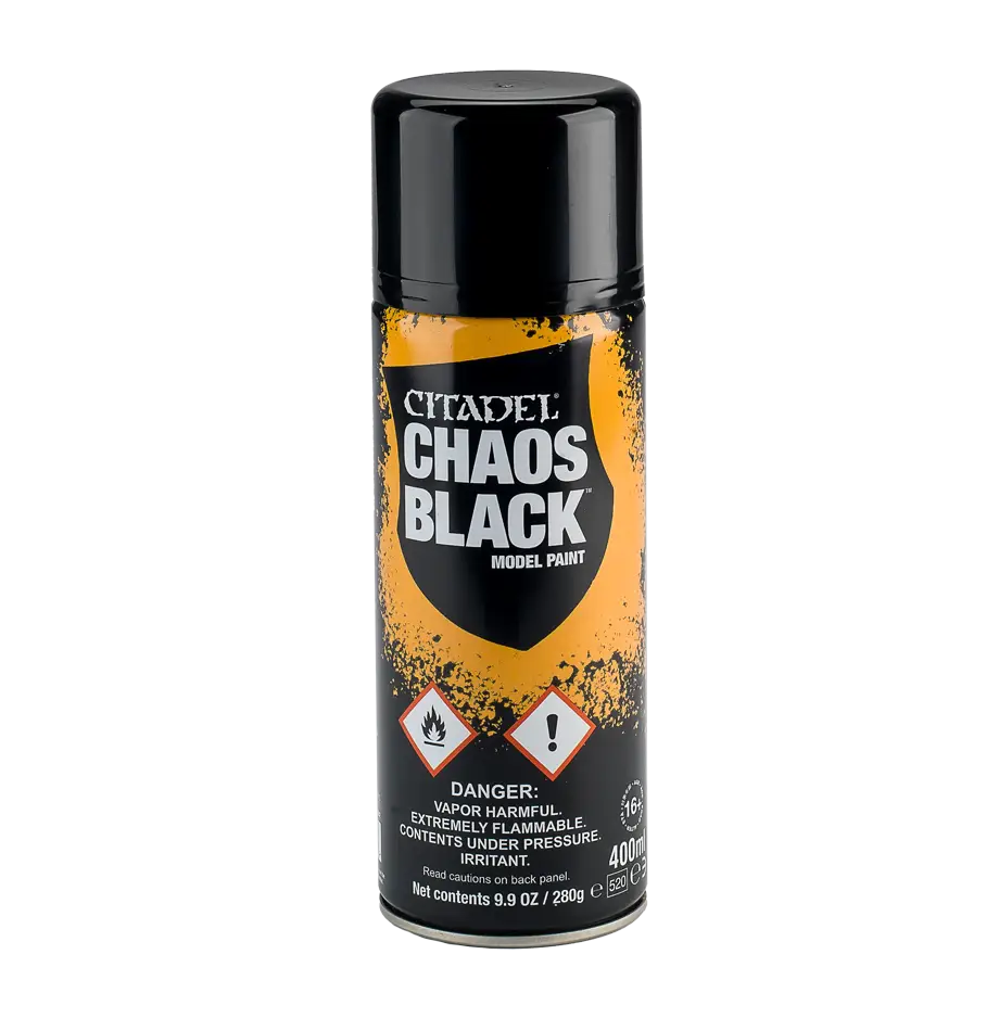 Citadel Colour Spray – Chaos Black 400 ml 62-02