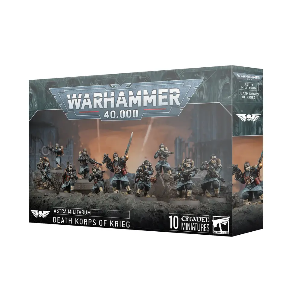 Warhammer 40,000 – Astra Militarum: Death Korps of Krieg (10 Miniatures) 47-80
