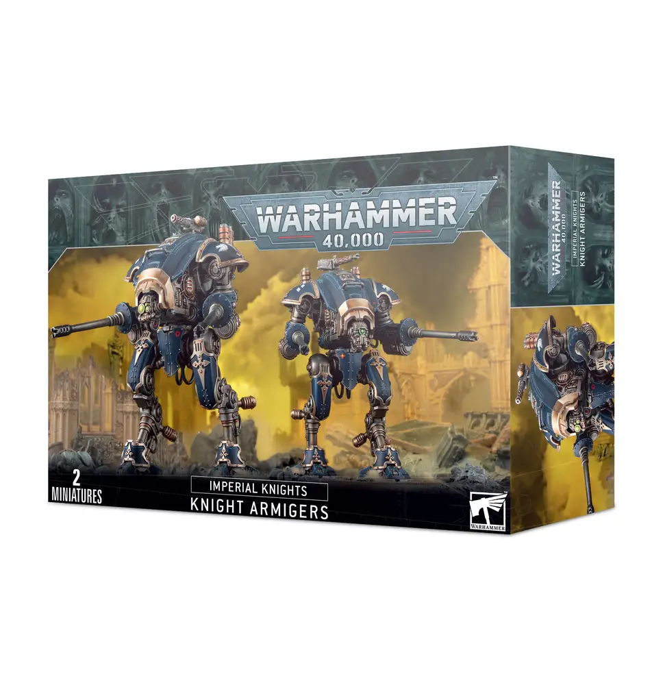 Warhammer 40,000 – Imperial Knights: Knight Armigers (2 Miniatures) 54-20