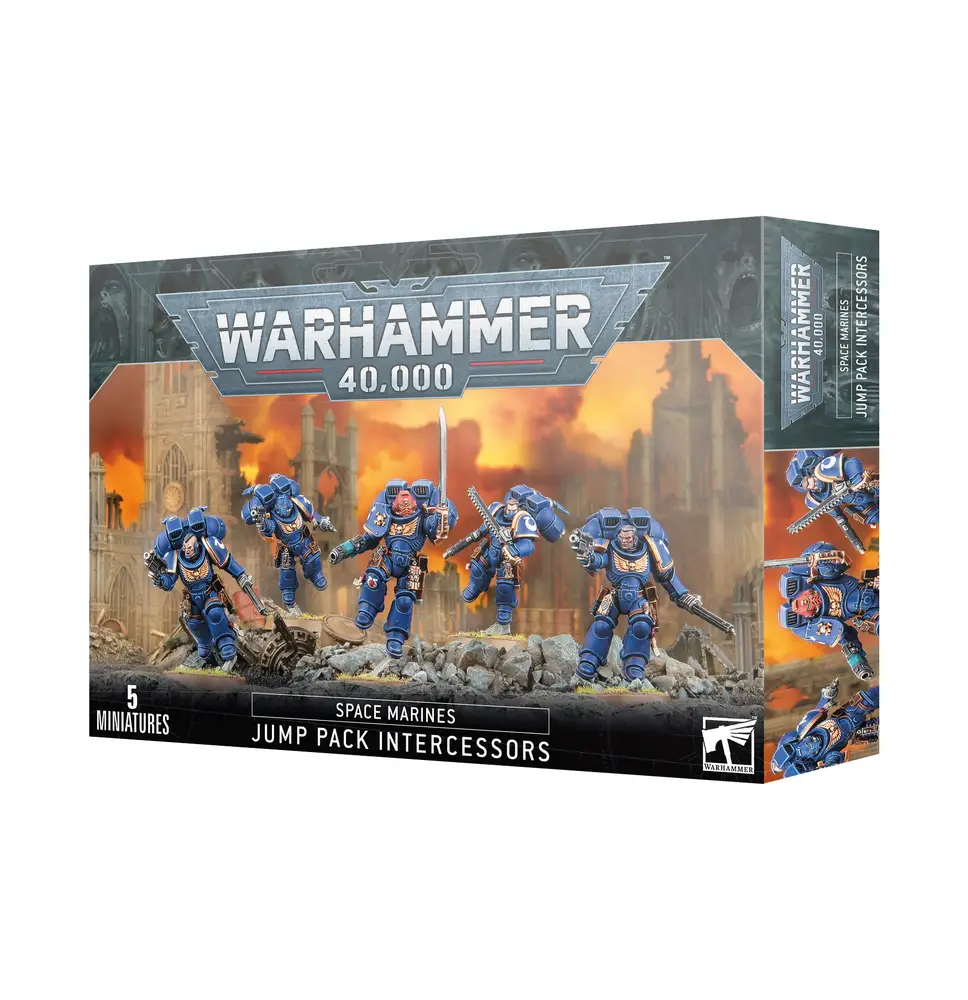 Warhammer 40,000 – Space Marines: Jump Pack Intercessors 48-13