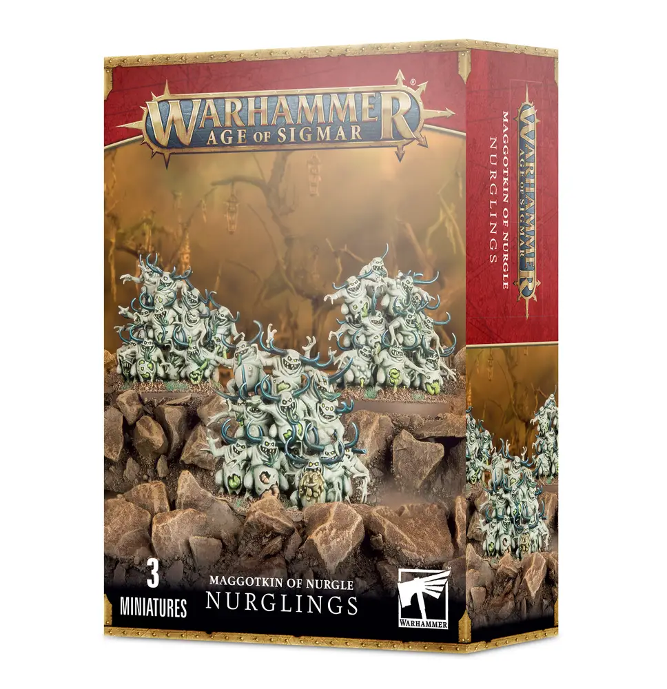 Warhammer Age of Sigmar – Maggotkin of Nurgle: Nurglings 97-18
