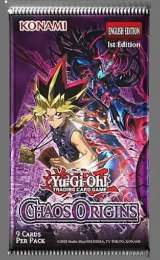 Yu-Gi-Oh! TCG – Chaos Origins Booster Pack 1st Edition (English)