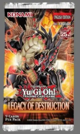 Yu-Gi-Oh! TCG – Legacy of Destruction Booster Pack 1st Edition (Engelsk)