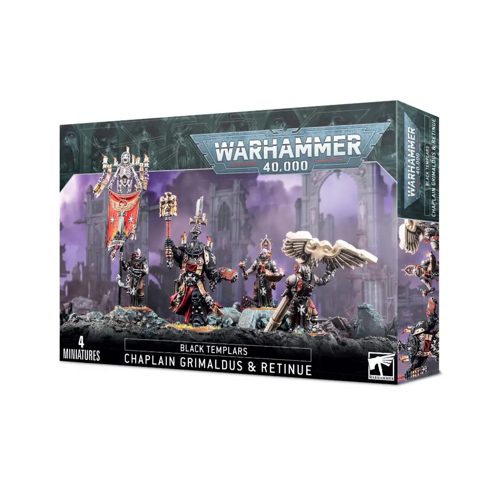 BLACK TEMPLARS: GRIMALDUS & RETINUE 55-44