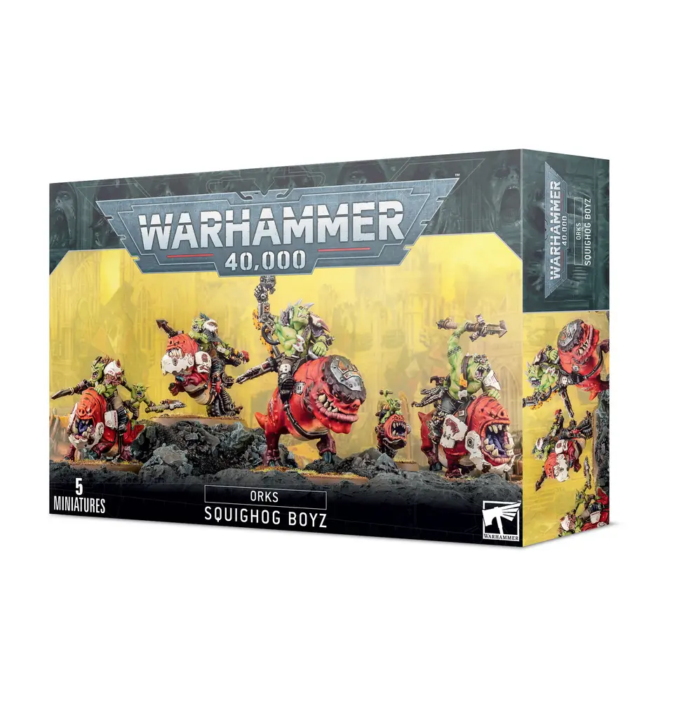 ORKS: SQUIGHOG BOYZ 50-54