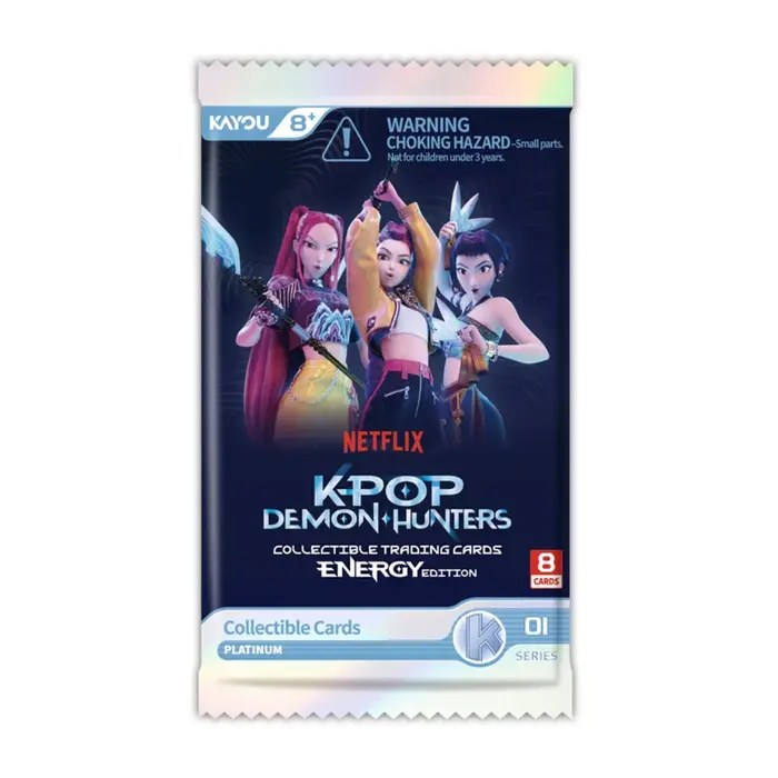 KPop Demon Hunters-Collectible Trading Cards-Energy Edition Blister Pack-001-EMEA-Series 1-A