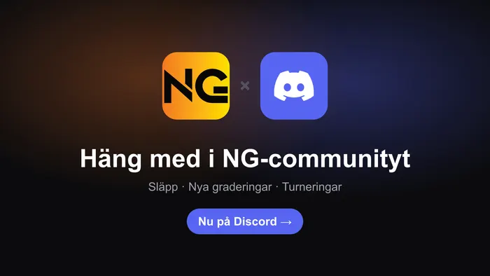 💬 NetGrade finns nu på Discord!