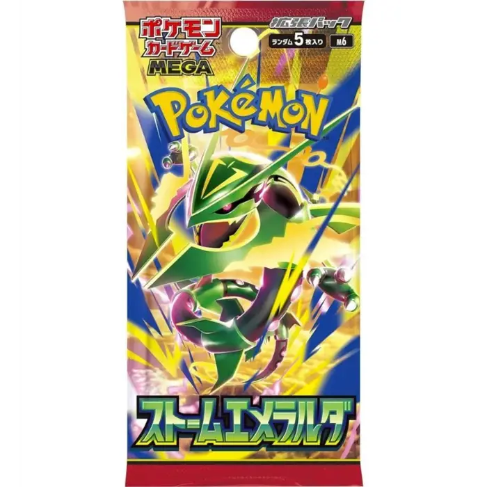 Pokémon MEGA: Storm Emeralda Booster Pack M6 (JP)