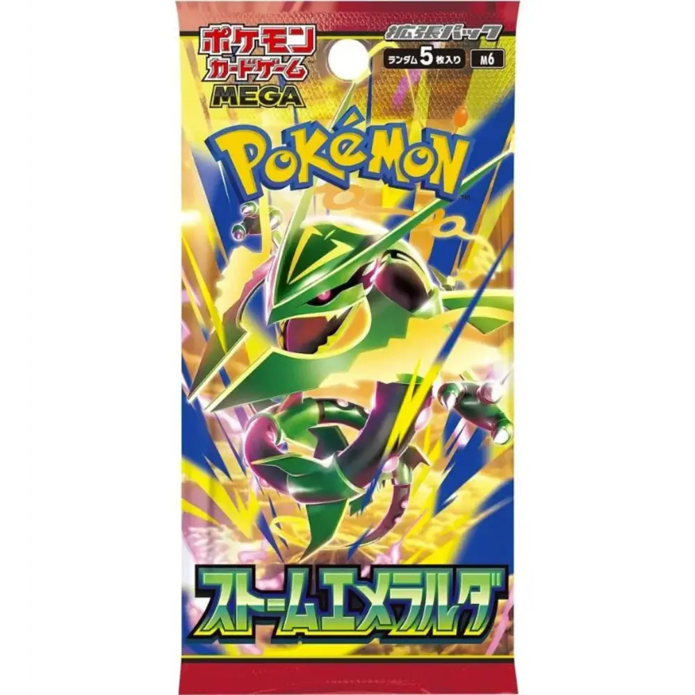 Pokémon MEGA: Storm Emeralda Booster Pack M6 (JP)