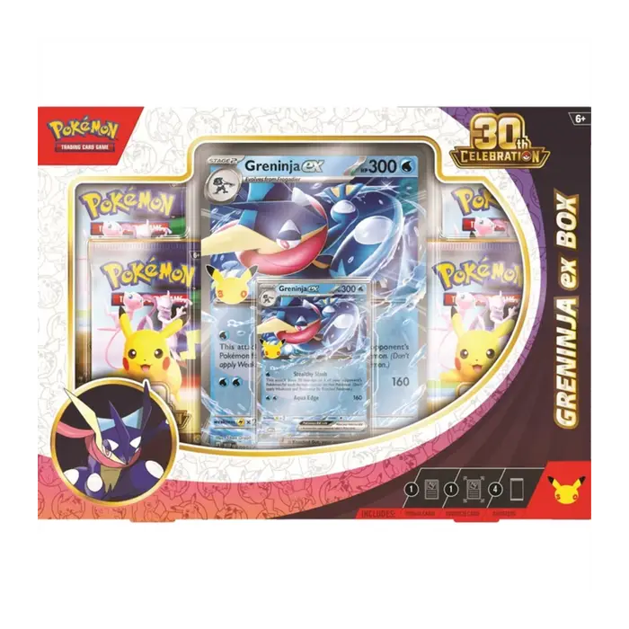 Pokémon TCG: ex Box - Greninja - 30th Celebration
