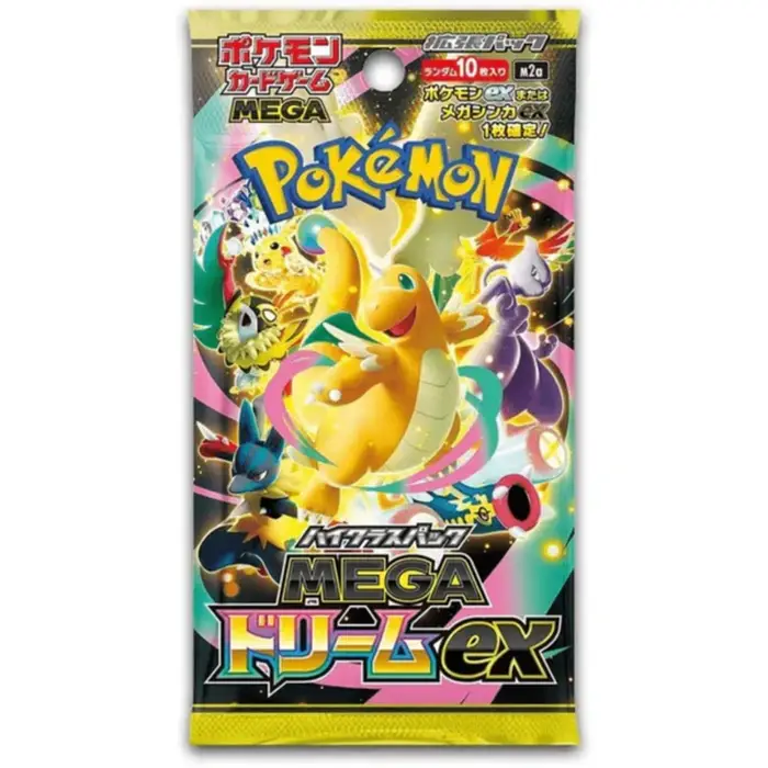 ⭐ Pokémon TCG – High Class Pack: MEGA Dream ex M2a Booster Pack (Japansk)