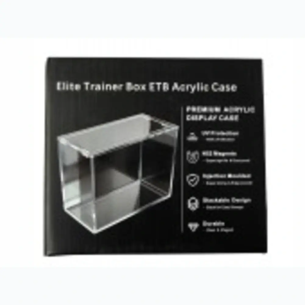 Premium Acrylic Display Case Pokemon Trainer Box