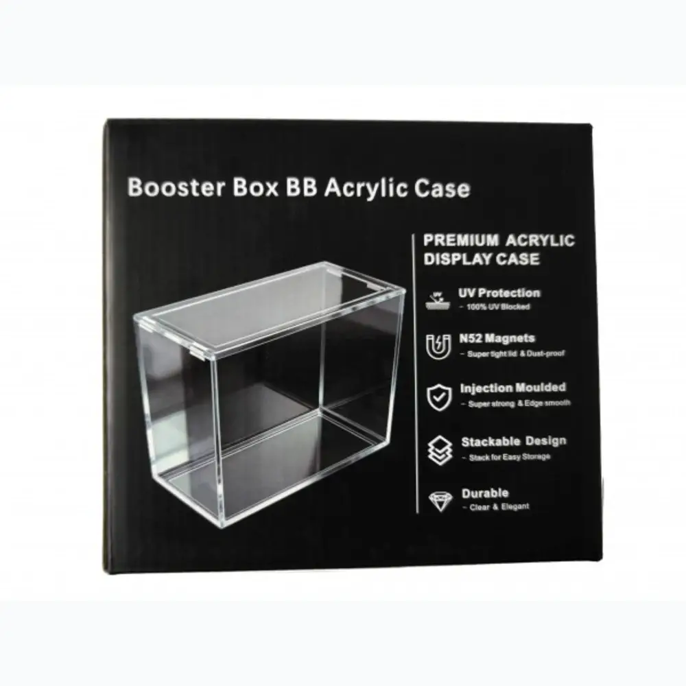 Premium Acrylic Display Case Pokemon Booster Box