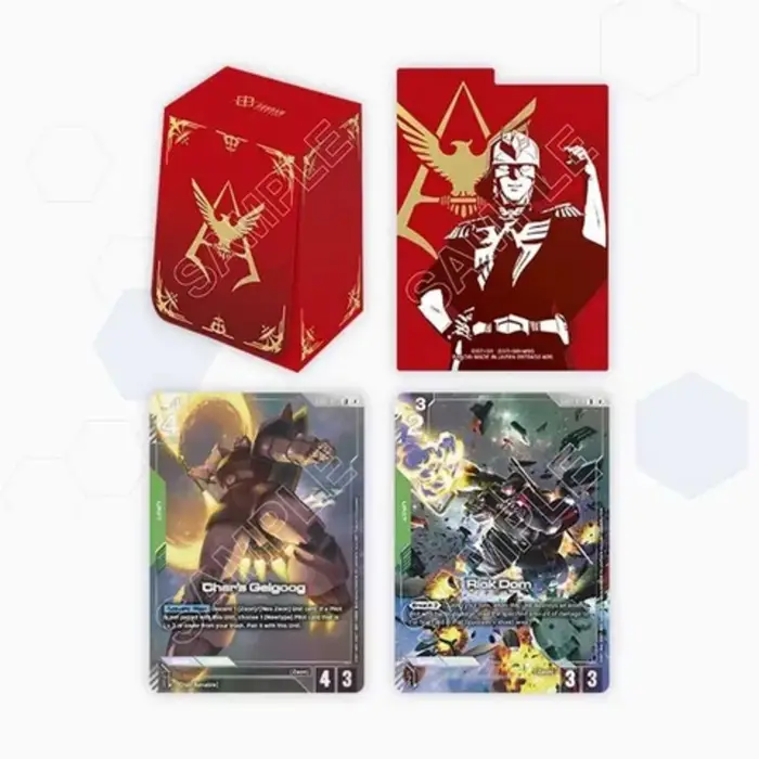 Gundam Card Game: Official Card Case Set 02 CDU