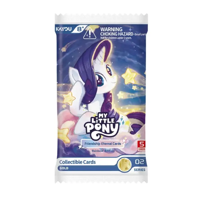 My Little Pony-Friendship Eternal Cards-Rainbow Edition Foil Booster Pack -002B-EMEA 