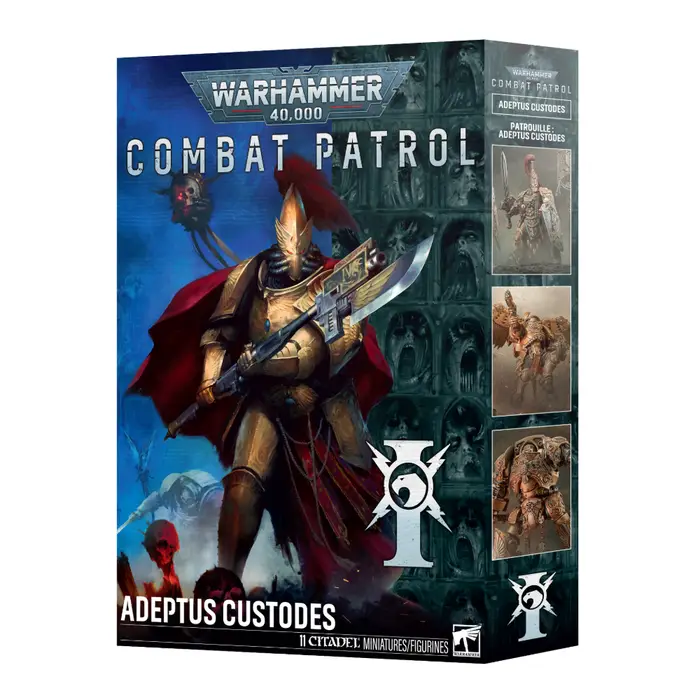 Warhammer 40,000 – Combat Patrol Adeptus Custodes 73-012